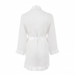 Bluebella Nightwear Chiffon Kimono Ivory