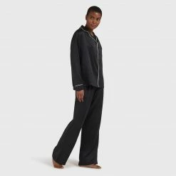 Bluebella Claudia Shirt And Trouser Black