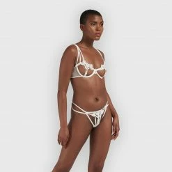 Bluebella Nova Thong Ivory Lingerie