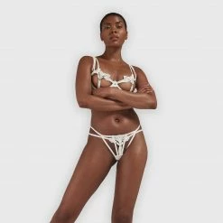 Bluebella Nova Thong Ivory Lingerie