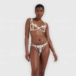 Bluebella Nova Thong Ivory Lingerie