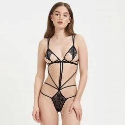 Bluebella Emerson Strappy Body Black