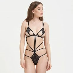 Bluebella Emerson Strappy Body Black