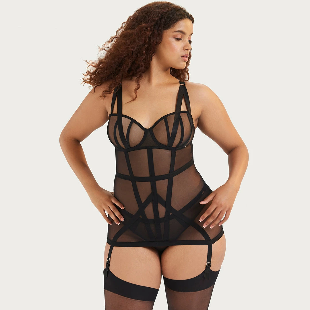 Bluebella Karolina Basque Lingerie 7 Bluebella Karolina Basque Lingerie