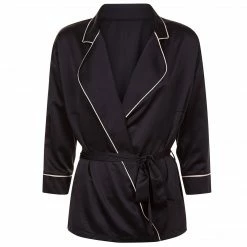 Bluebella Nightwear Wren Kimono And Trouser Set Black 12 Bluebella Nightwear Wren Kimono And Trouser Set Black