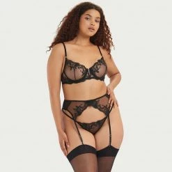 Bluebella Marseille Bra Black Lingerie