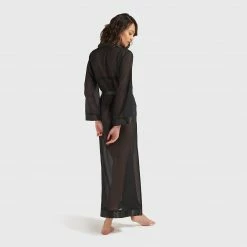 Bluebella Marcella Long Kimono Black