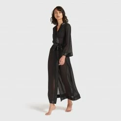 Bluebella Marcella Long Kimono Black