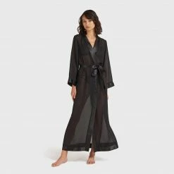 Bluebella Marcella Long Kimono Black