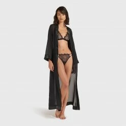 Bluebella Marcella Long Kimono Black