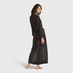 Bluebella Marcella Long Kimono Black