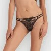 Bluebella Lumi Thong Black
