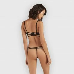 Bluebella Lumi Thong Black