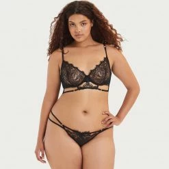 Bluebella Lumi Thong Black