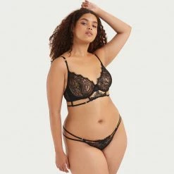 Bluebella Lumi Thong Black