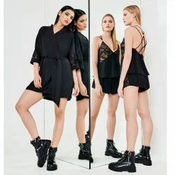 Bluebella Celia Kimono Black