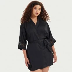 Bluebella Celia Kimono Black