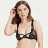Bluebella Lingerie Sawyer Bra Black