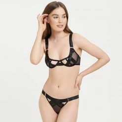 Bluebella Lingerie Sawyer Bra Black