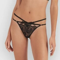 Bluebella Lingerie Lumi Brief Black
