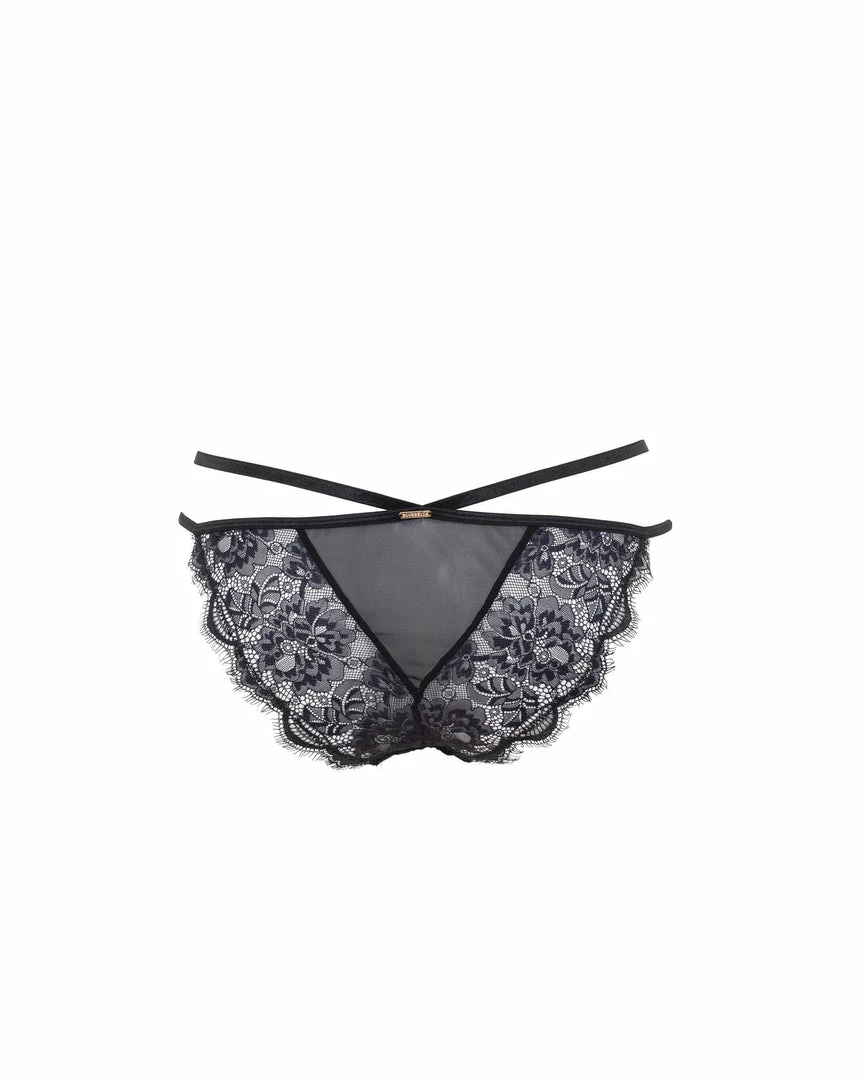 Bluebella Lingerie Lumi Brief Black 4 Bluebella Lingerie Lumi Brief Black