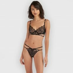 Bluebella Lingerie Lumi Brief Black 13 Bluebella Lingerie Lumi Brief Black