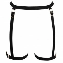 Bluebella Lingerie Thea Thigh Harness Black