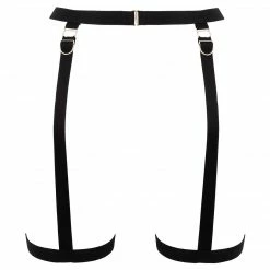 Bluebella Lingerie Thea Thigh Harness Black