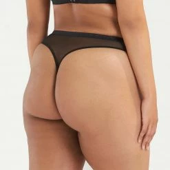 Bluebella Oslo High-Waist Thong Black