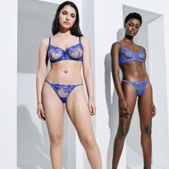 Bluebella Marseille Brief Blue Lingerie 33 Bluebella Marseille Brief Blue Lingerie