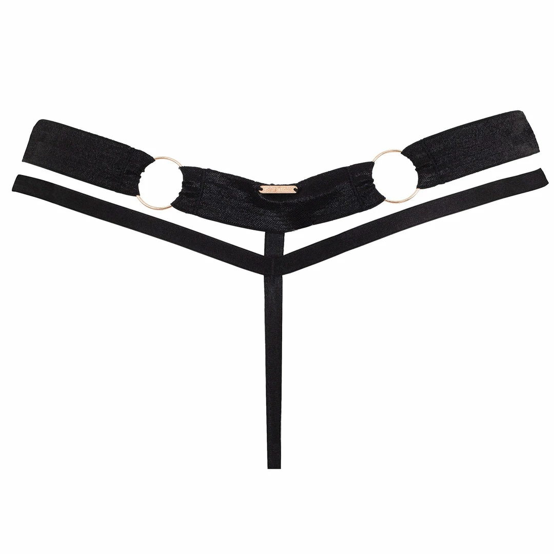 Bluebella Lingerie Zuri Thong Black 4 Bluebella Lingerie Zuri Thong Black