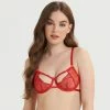 Bluebella Enya Bra Red Lingerie