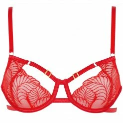 Bluebella Enya Bra Red Lingerie