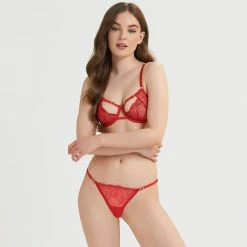 Bluebella Enya Bra Red Lingerie
