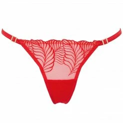 Bluebella Lingerie Enya Thong Red