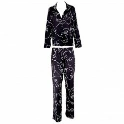 Bluebella Gifts|Nightwear Gifts Leon Shirt And Trouser Set Black/White 13 Bluebella Gifts|Nightwear Gifts Leon Shirt And Trouser Set Black/White