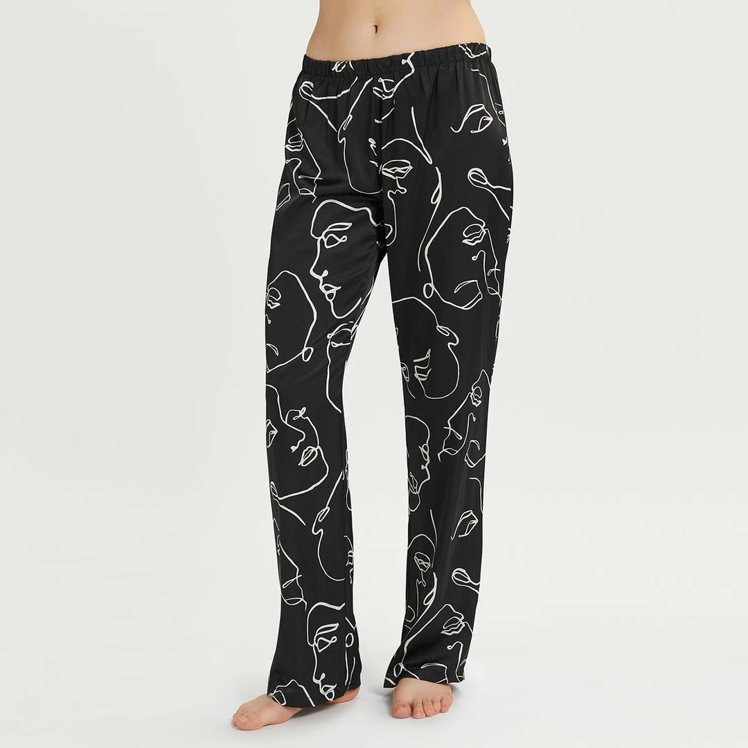 Bluebella Gifts|Nightwear Gifts Leon Shirt And Trouser Set Black/White 7 Bluebella Gifts|Nightwear Gifts Leon Shirt And Trouser Set Black/White