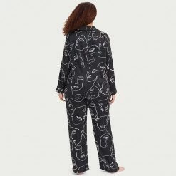 Bluebella Gifts|Nightwear Gifts Leon Shirt And Trouser Set Black/White 19 Bluebella Gifts|Nightwear Gifts Leon Shirt And Trouser Set Black/White