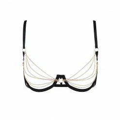 Bluebella Oriana Open Bra Black/Gold 19 Bluebella Oriana Open Bra Black/Gold