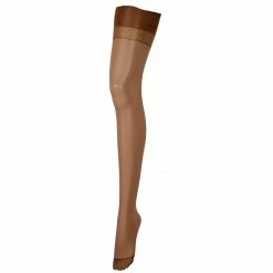 Bluebella Hosiery Plain Leg/Plain Top Stockings Caramel