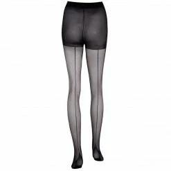 Bluebella Hosiery Back Seam Tights Black