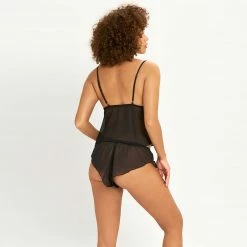 Bluebella Carrie Cami And Short Set Black Gifts|Nightwear Gifts