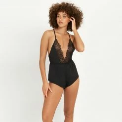 Bluebella Gifts|Nightwear Gifts Carrie Teddy Black