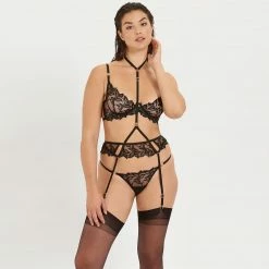 Bluebella Isadora Suspender Harness Black
