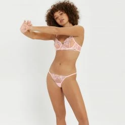 Bluebella Marseille Thong Pale Pink
