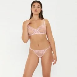 Bluebella Marseille Thong Pale Pink
