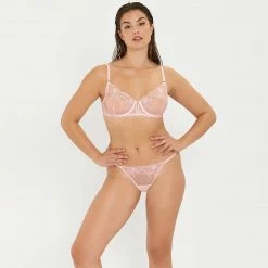 Bluebella Marseille Thong Pale Pink