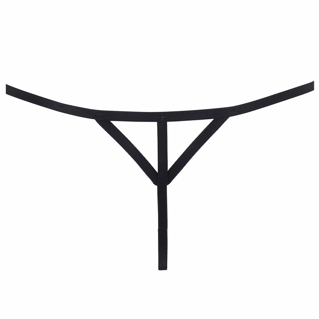 Bluebella Sapphira Thong Black 4 Bluebella Sapphira Thong Black