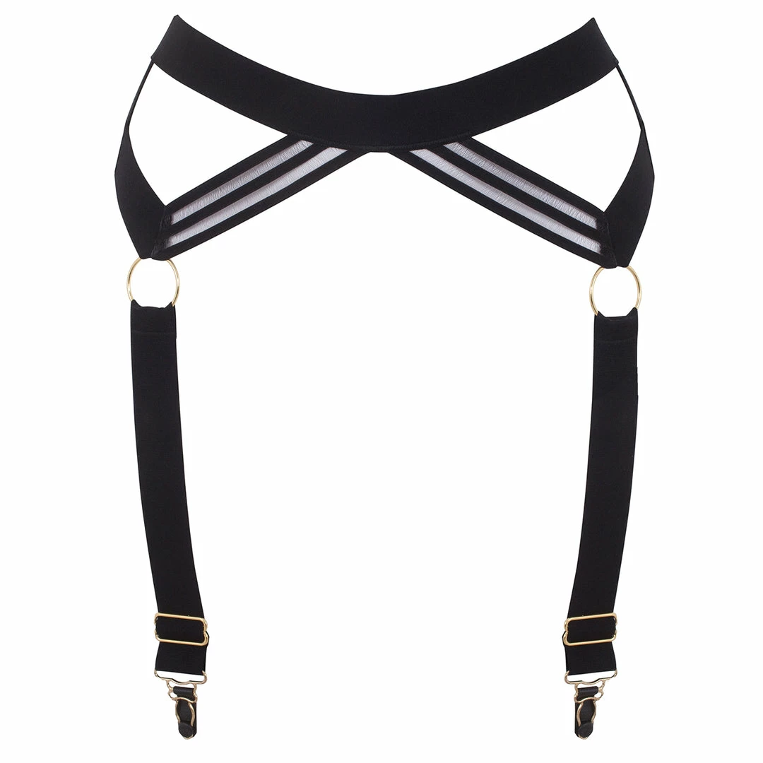 Bluebella Sutton Suspender Black Lingerie 3 Bluebella Sutton Suspender Black Lingerie