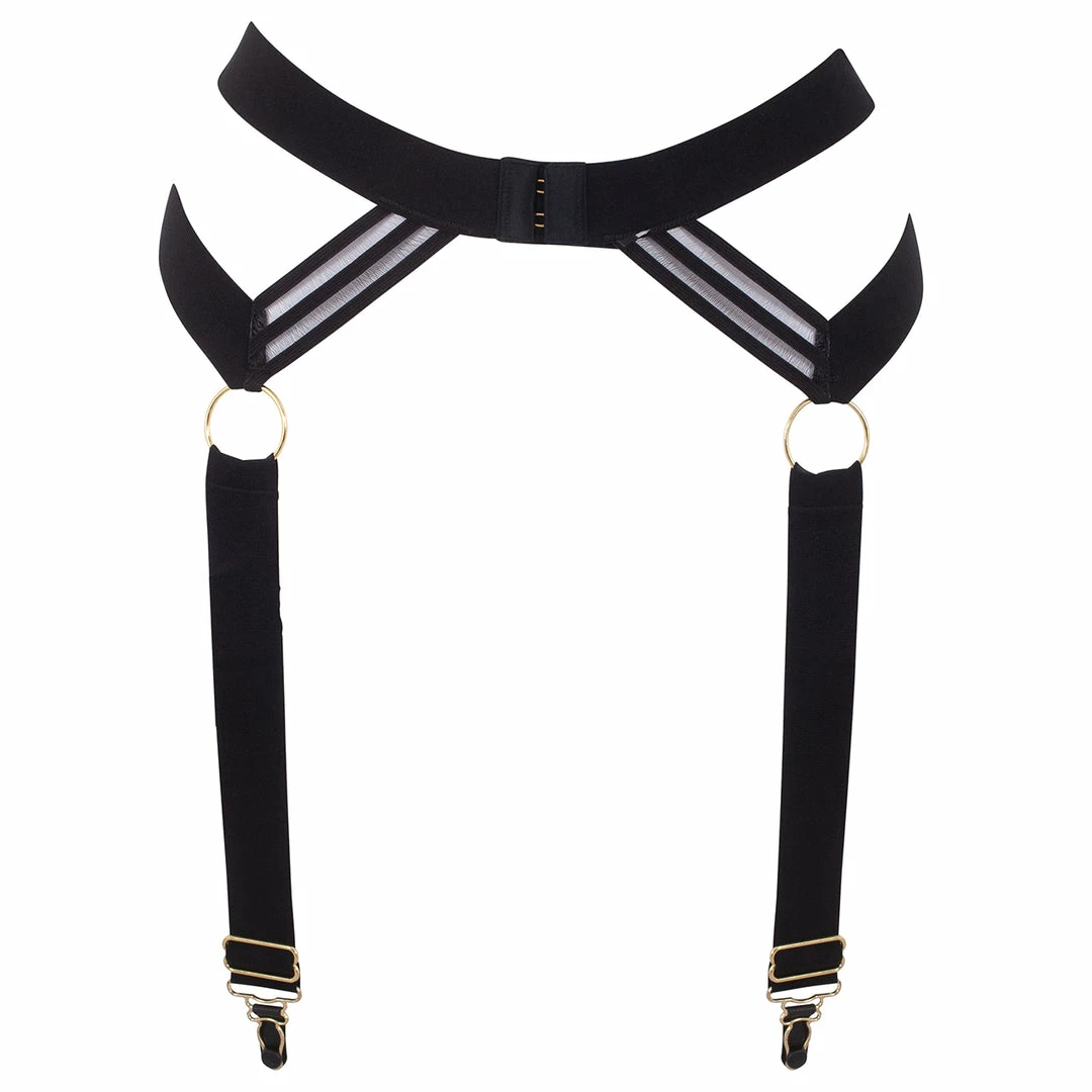 Bluebella Sutton Suspender Black Lingerie 4 Bluebella Sutton Suspender Black Lingerie